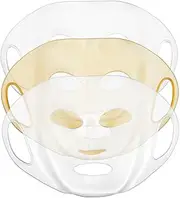3Pcs Reusable Silicone Face Mask Covers for Moisturizing and Beauty Treatment Includes Mask Cover for Skincare Routine and Hydration