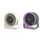 Mini Desk Fan Portable Fan Mount USB Rechargeable Personal Fan Circulator Fan