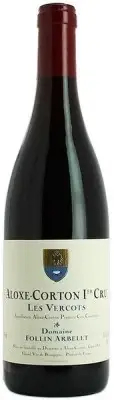Domaine Follin Arbelet AloxeCorton 1er Cru Les Vercots Rouge 2021