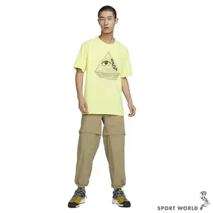 【下殺】Nike ACG 男裝 短袖上衣 手繪塗鴉 黃【運動世界】FJ1128-337