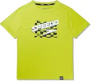 [Speedo] Hexed Logo Short Sleeve Swim Tee