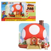 Nintendo Super Mario Toad House 2.5 Inch Deluxe Playset