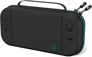 Powerwave Premium Carry Case Black Jade for Nintendo Switch 2, Durable Protective Hard Shell, 30 Game Cartridge Slots, Mesh Pocket, Portable Travel Storage Case