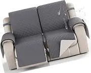 Recliner Chair Cover With Pocket - Nonslip Slipcover for 1/2/3 Seater Sofa, Armchair Furniture Protector Couch Cover With Arms (Color: A1, Size: 2-se