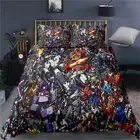 Transfromers Duvet Doona Quilt Cover Set Single Double Queen King Size Bed