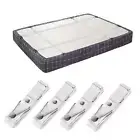 Bed Sheet Holder Straps- Adjustable Fitted Sheet Clips Bed Sheet Fastener