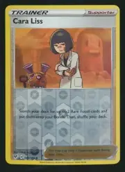 2020 POKEMON VIVID VOLTAGE REVERSE HOLO TRAINER 149/185 UNPLAYED CARA LISS
