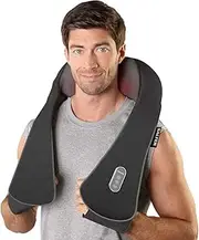 [Salter] Shiatsu Neck Shoulder Massager, Electric Neck Massage with Deep Effective Shiatsu Massage and Heat Function for Pain Relief, Muscles Relaxation at Home and Office