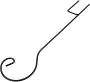 Milisten Vintage Wrought Iron Hooks for Outdoor Use 4pcs Garden Shepherd Hooks Metal Lantern Hangers String Light Poles for Shepherds Crooks