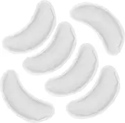 FRCOLOR under Eye Gel Pads 6pcs Cooling Eye Patches for Dark Circles Hot Cold Therapy Perfect for Home Travel