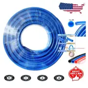 Blue PU Air Hose - 14mm Outside Diameter, Ideal for Air Compressors & Tools