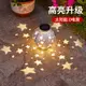 『艾星燈飾』臺灣出貨 太陽能燈 星星小夜燈 庭院燈 花園燈 led草坪燈 鐵藝五角星光影 太陽能庭院燈