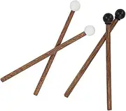 Rubber Drumsticks for Children Rubber Hammer for Children's Drummers and Practitioners