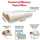 Ador Memory Foam Pillow Neck Pillows Contour Rebound Cushion Support Soft Moulds