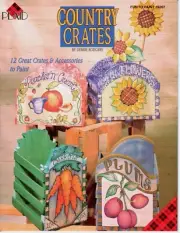 Plaid Country Crates Decorative Painting Folk Art Garden Craft Book