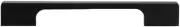 SagaSave 4PCS Black Matte Zinc Cabinet Handles, 160mm/6.29" Square Bar Pulls for Kitchen, Bathroom, Wardrobe