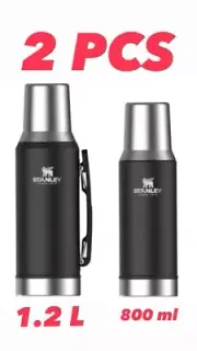 Combo Mate System 1.2 & 800 ML Stanley Black Original Fast Shipping FedEx