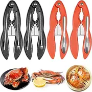 2Pcs Crab Crackers and Tools Portable Seafood Crackers and Tools Multifunctional Lobster Crackers Crab Leg Crackers Tool Kit Efficient Lobster Crackers for Home Kitchen Parties/1237