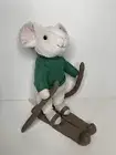 Jellycat Merry Mouse Skiing Plush Stuffed Animal 9" NEW