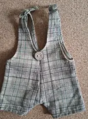New: Carrier Pants for Approx. 16 - 20 CM Bears - Handarbeit - One of a Kind