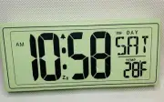 Atomic Clock: Large Digital Wall Clock ; Count Up and Down Timer New in Box