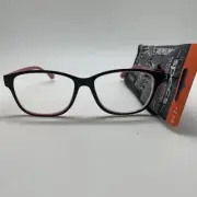 D274 Foster Grant KINSEY RED +2.50 simply specs Reading Glasses READERS