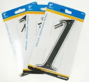 Hillman 6" Plastic Weatherproof Reflective Letters with Mounting Screws 3 Pack