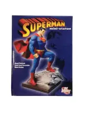 Superman Mini-Statue - Cold Cast Porcelain - DC Direct 2006 - designed by Jim Le