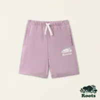 在飛比找momo購物網優惠-【Roots】Roots 大童- ORIGINAL短褲(紫色