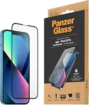 PanzerGlass™ Screen Protector iPhone 13 13 Pro screen protector full coverage, case friendly, anti fingerprint, anti bacterial, tempered glass, scratch resistant, glass screen protector