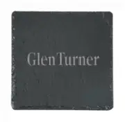 Glen Turner Whiskey Slate Coaster