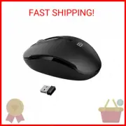 MiraCase Comfortable 2.4 GHz Long Range Silent Wireless Mouse | 1600 DPI | 30ft