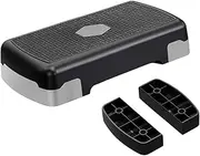 rockible Aerobic Stepper with Balance Board for Strength And Cardio Workouts