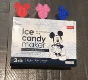 Daiso Made in Japan - Disney Popsicle Molds, Ice Candy Maker, Mickey & Friends