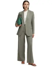 [Oxford] Willow Linen Blend Jacket in Olive