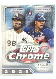 2021 Topps Chrome Baseball 8-Pack Value Blaster Box