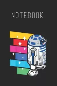 在飛比找博客來優惠-Notebook: Star Wars R2D2 Rainb