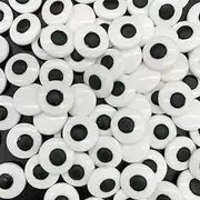Weraru Big Candy Eyeballs Eye Ball Sweets Cake Cupcake Toppers Cookie Dessert Sprinkles Decorations for Birthday Party Supplies 4.2Ounce