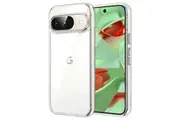 Google Pixel 9 Ultra Slim Premium Crystal Clear TPU Gel Back Case by MEZON Shock Absorption, Wireless Charging Compatible (Pixel 9, Gel)