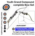 Junxing Archery Youth Compound bow Set Junior Kids F119 4 OR 8 ARROW