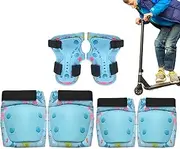 Knee Pads for Skating,Child Cycling Protection Gear - Adjustable Kids Skateboard Scooter, Roller Skating Cycling Protection Gear