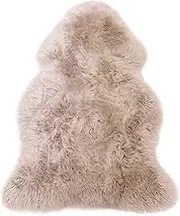Linen - XXL - Long Wool Rug - Australian Merino Sheepskin