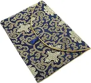 LAPYAPPE Jewelry Pouch with Chinese Knot Delicate Small present Storage Bag Ethnic Style Pattern for Jewelry Sundries for Travel Outdoor Use