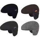 Kangol 100% Wool 504 ADJUSTABLE Earflaps Cap 0238KG (S, M, L, XL, XXL)