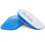 Dr. Foot's Height 1" Increase Insoles Heel Cushion Inserts Lift Inserts New