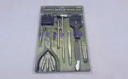 16 Pc Watch Repair Tool Kit Pin Strap Link Remover Back Case Opener Watchmaker