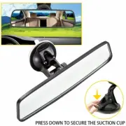 Rear View Mirror Glass Driver Cup Learner Suction Stick On Interior Wide Car US
