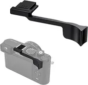 Thumb Up Grip for Leica D-LUX8, Aluminum Alloy Metal With Hot Shoe Cover Protector, Rest Support Holder, Not Affecting Button Use - D-LUX 8 Accessories
