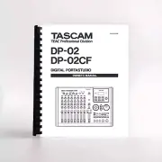 TASCAM DP-02CF DP-02 Owner's Manual