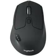 Logitech M720 Triathlon Multi-Device Wireless Mouse - Black